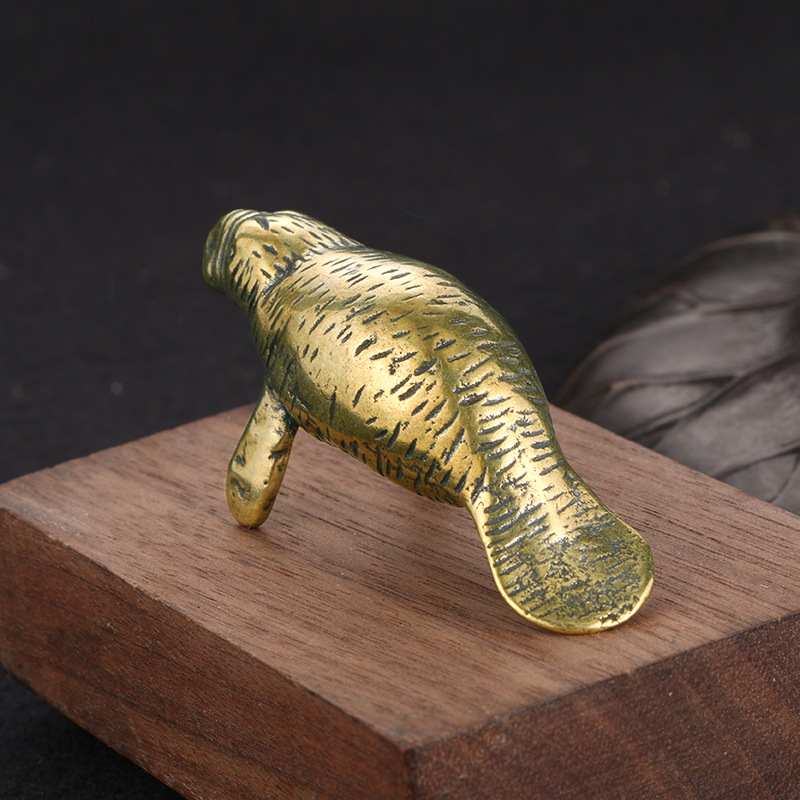 Brass Florida Manatee Decorati - Office Furniture Suppliers ulasan dan harga
