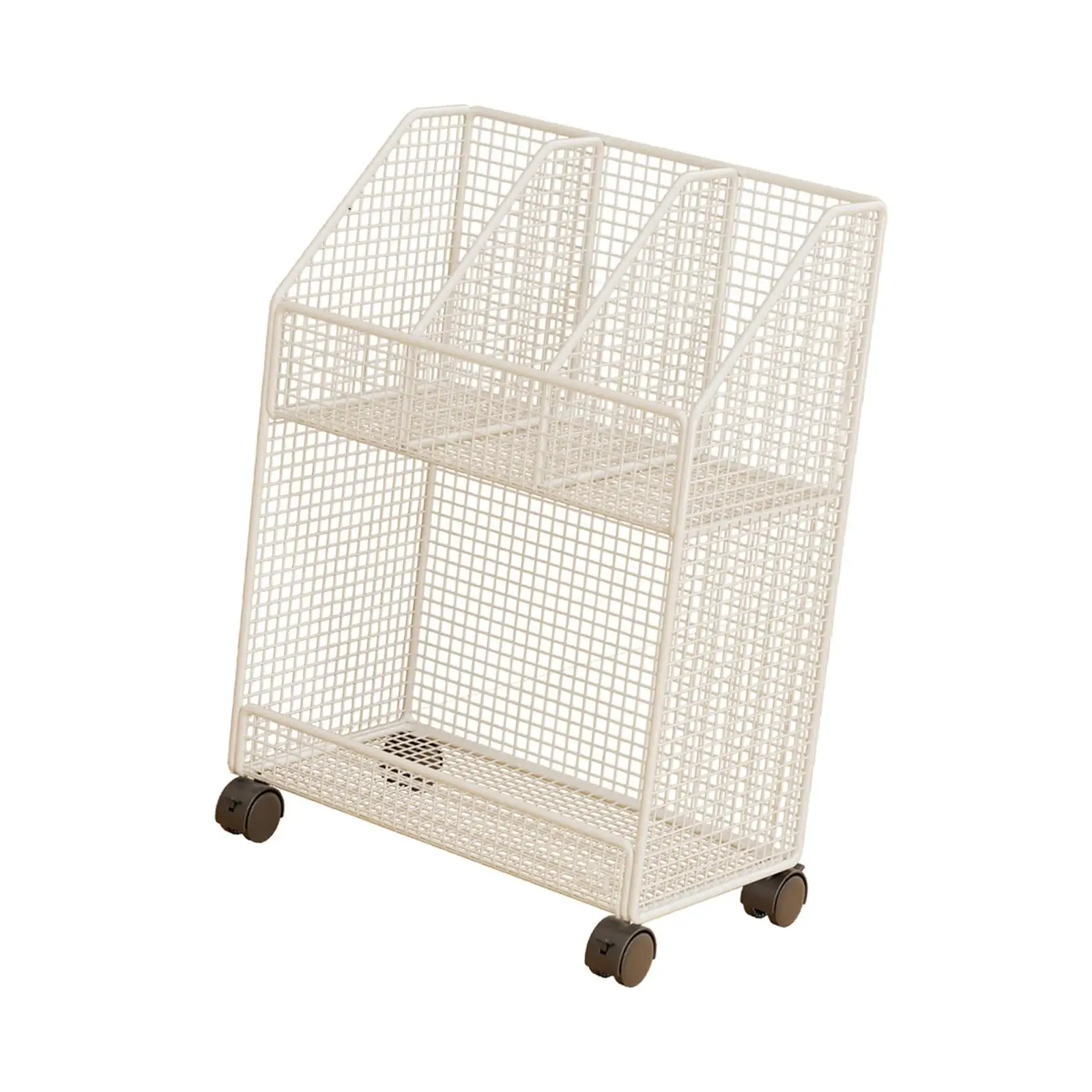 Mobile Rolling Book Cart with  - Book Cart Rolling ulasan dan harga