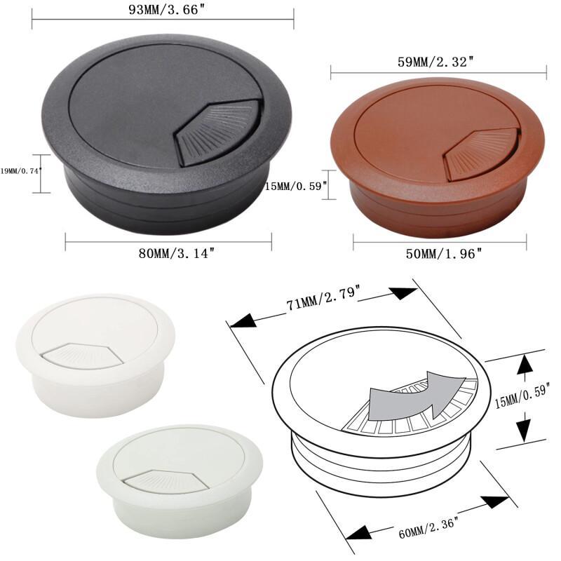 1Pcs Cable Hole Cover Cord Gro - Office Furniture Suppliers ulasan dan harga