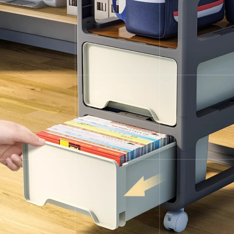 Modern Minimalist Rolling Cart - Book Cart Rolling ulasan dan harga