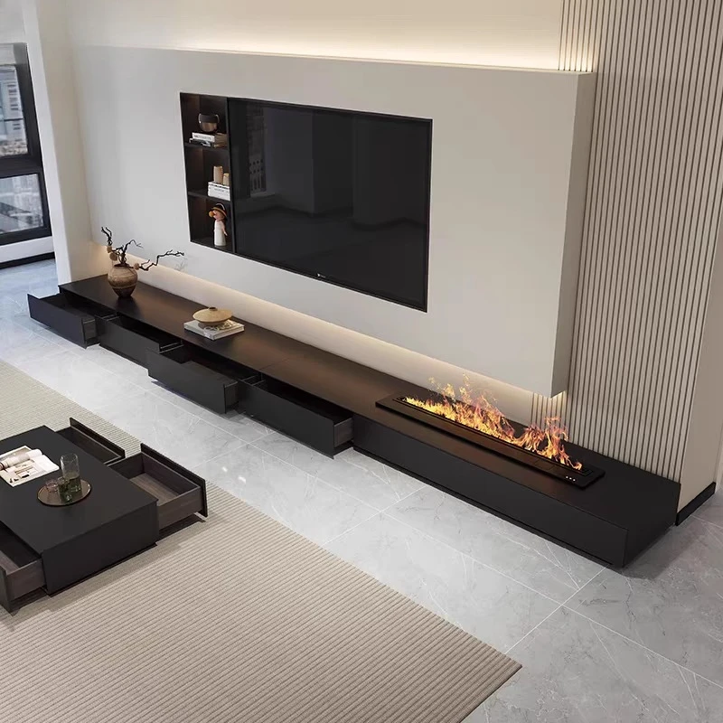 Salon Fireplace Tv Stands Aest - Office Furniture In China ulasan dan harga
