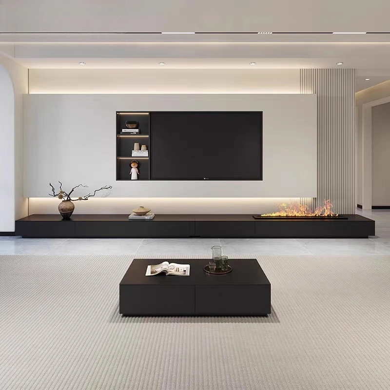 Salon Fireplace Tv Stands Aest - Office Furniture In China ulasan dan harga