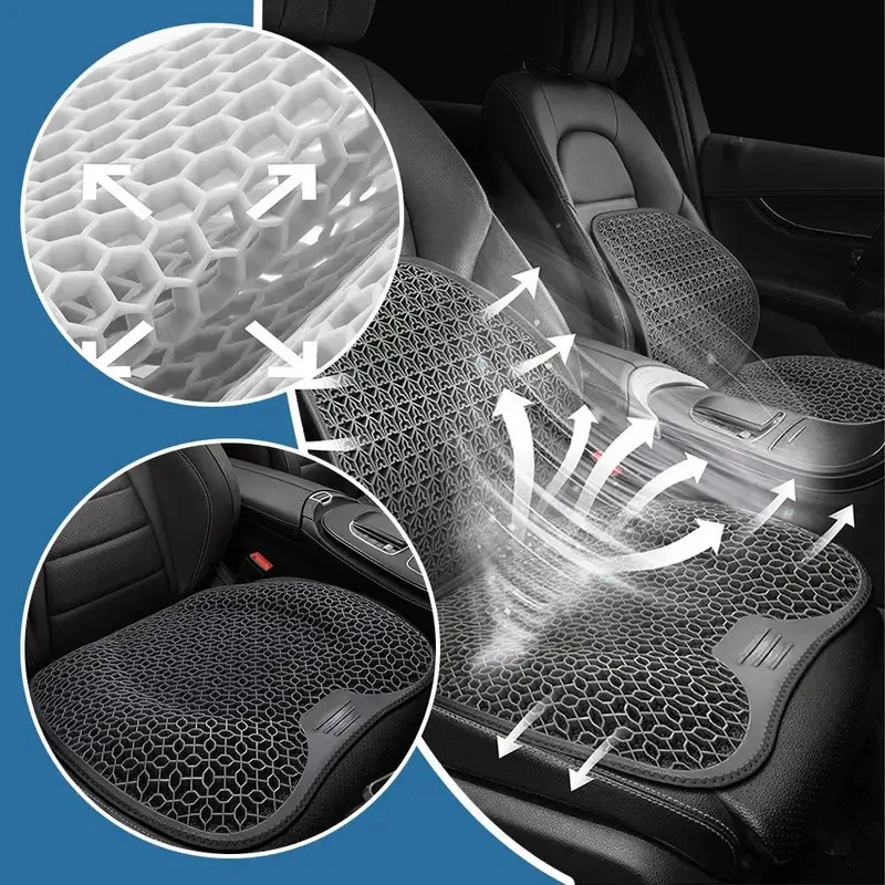 1PC Honeycomb Gel Seat Cushion - Office Furniture Ideas ulasan dan harga