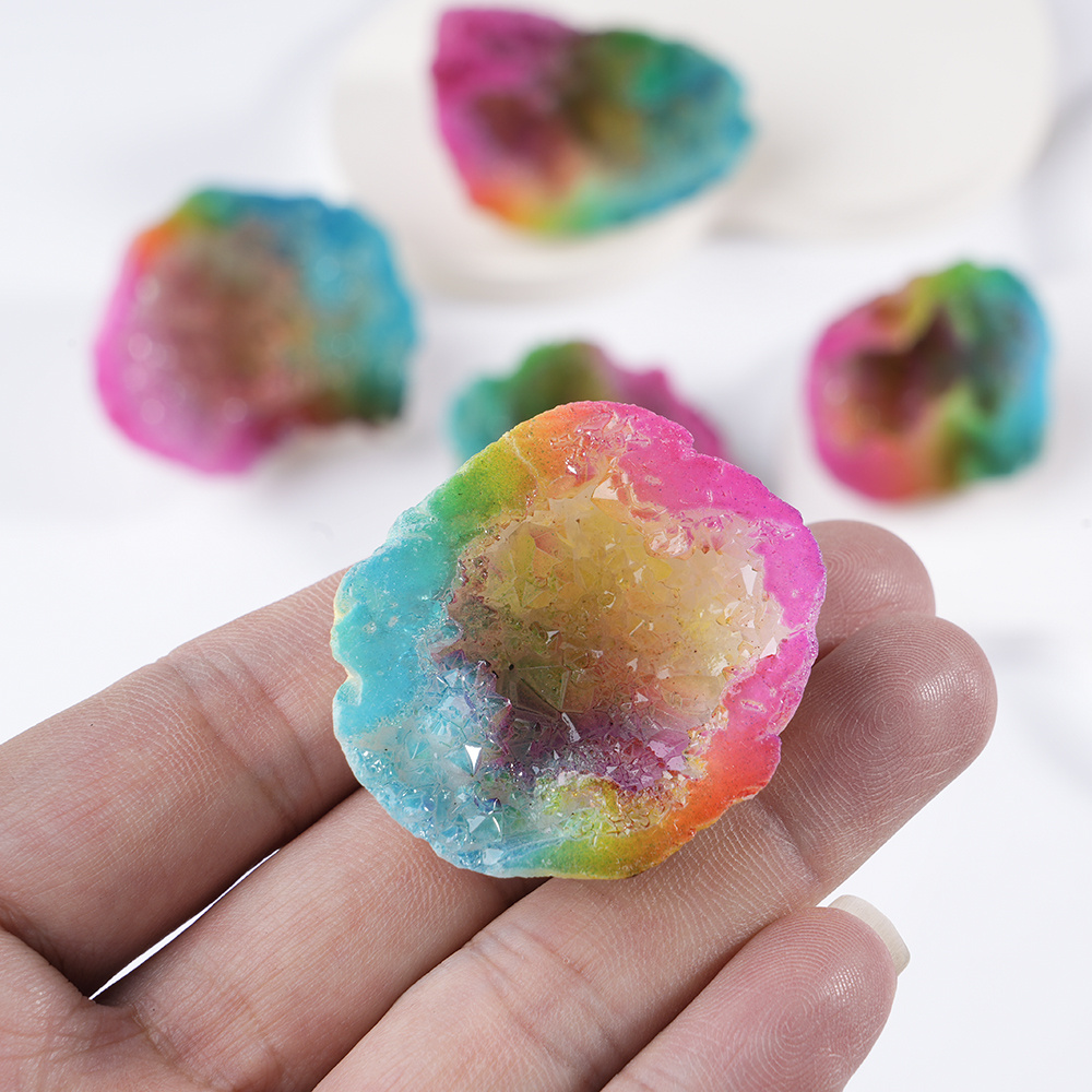 1pc Random Agate Cave, Irregul - Office Furniture In China ulasan dan harga