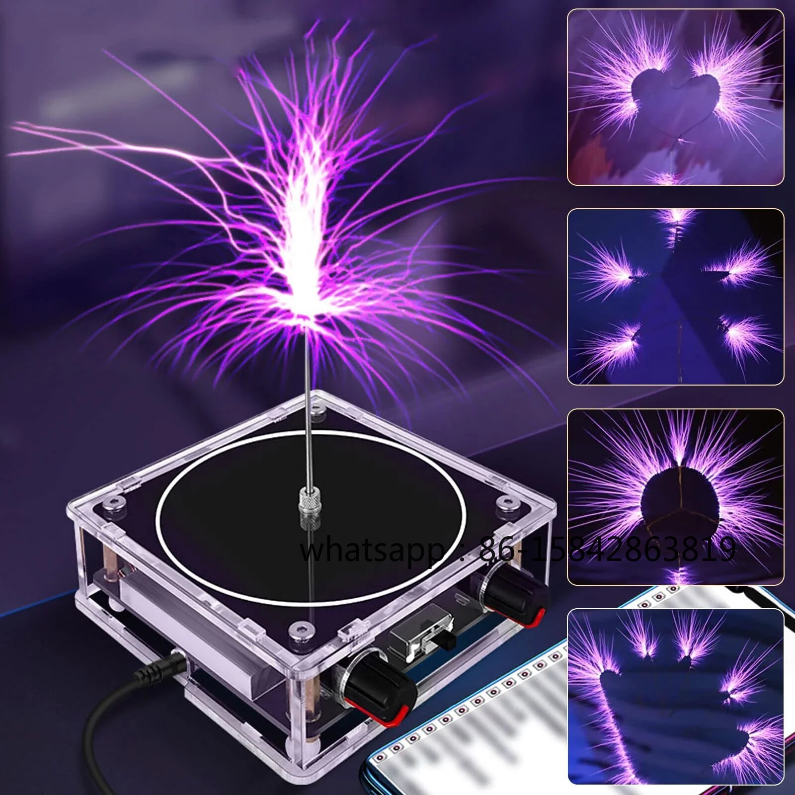 Bluetooth Music Tesla Coil PLU - Office Furniture Plus ulasan dan harga
