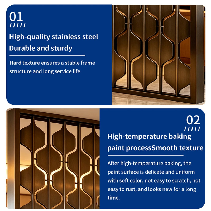custom.Modern Design Stainless - Partition Screen Divider ulasan dan harga