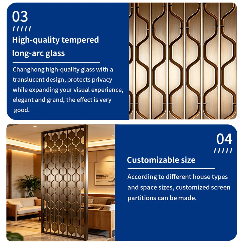 custom.Modern Design Stainless - Partition Screen Divider ulasan dan harga