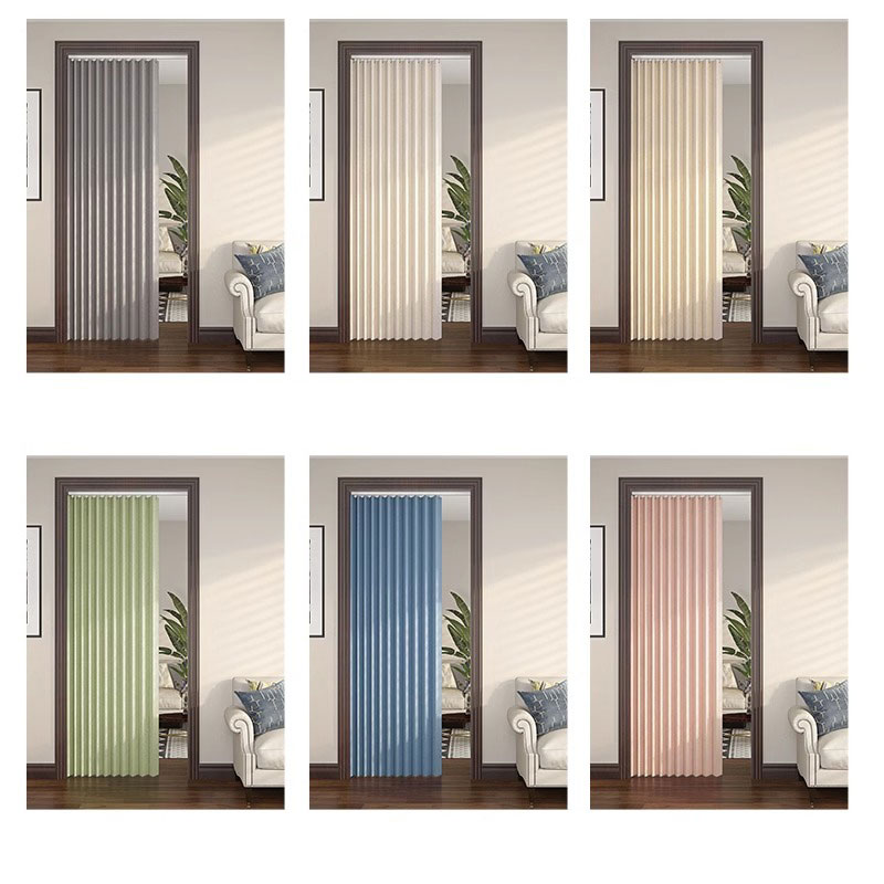 Folding Accordion Door Curtain - Partition Screen Divider ulasan dan harga