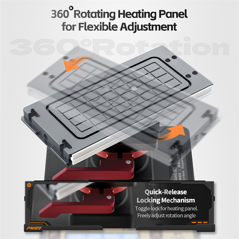 QianLi PM89 360° Rotating Heat - Partition Screen Divider ulasan dan harga