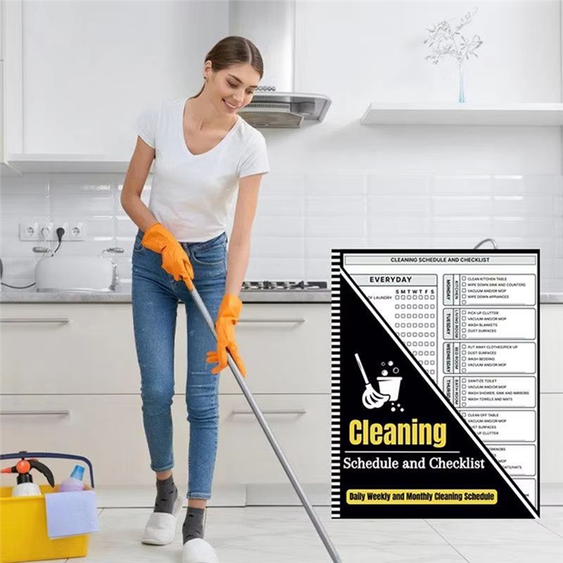 A55F-Cleaning Planner Chore Li - Office Furniture List ulasan dan harga