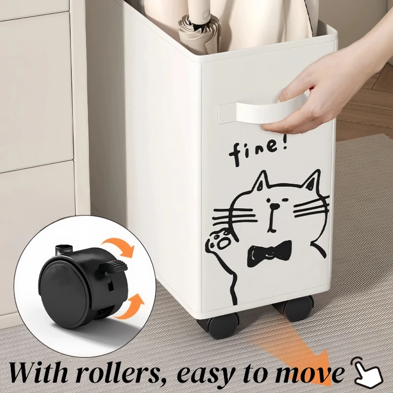 Under Desk Rolling Storage Car - Book Cart Rolling ulasan dan harga