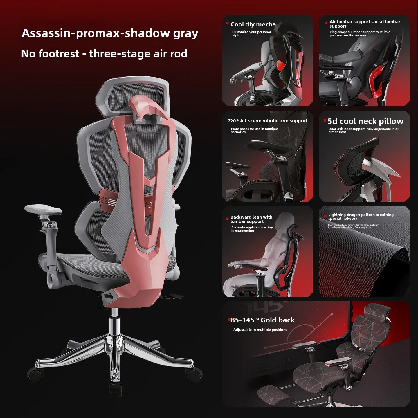 Exquisite Multi-functional Cha - Office Furniture Ergonomic ulasan dan harga