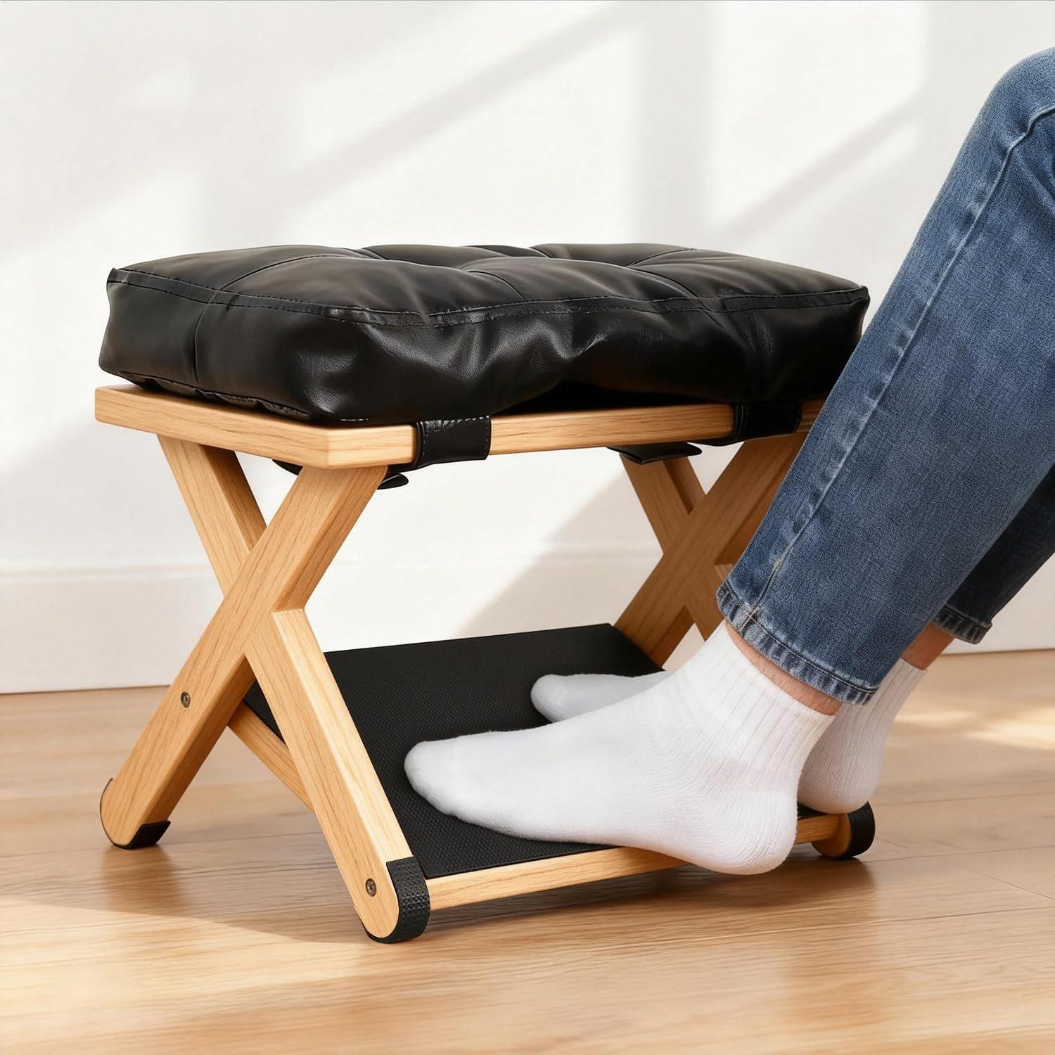 Foot Rest Under Desk Wooden Do - Office Furniture Suppliers ulasan dan harga
