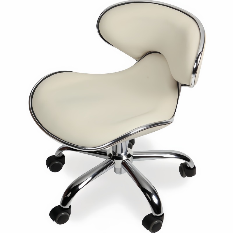 ‌Height-Adjustable PU Saddle C - Office Furniture Ergonomic ulasan dan harga